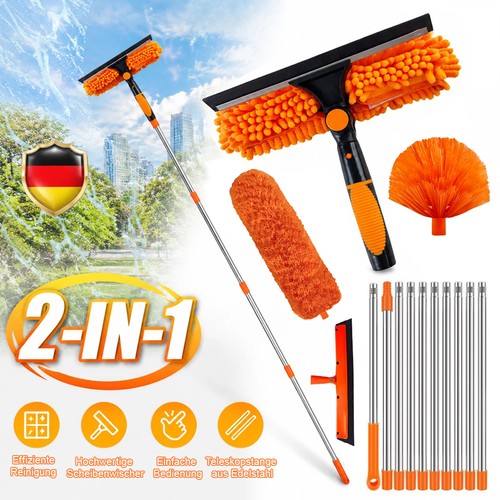 Teleskop fensterwischer - 4m,