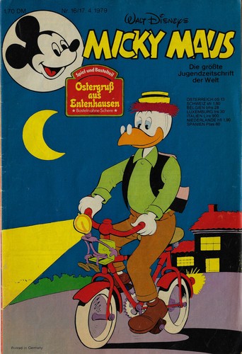 Micky maus heft - heft, 16/1979
