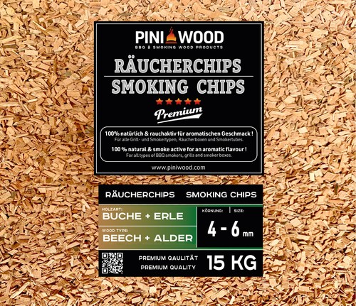 Pini räucherchips buche - pini,