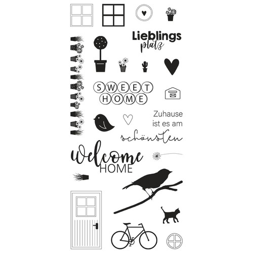 Clear stamps silikon - clear,