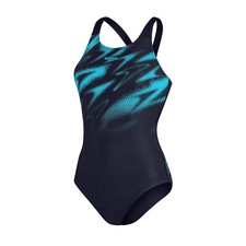 Speedo Badeanzug Schwimmanzug Damen muscleback Endurance chlorbeständig Logo