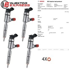 4X 0445110340 Einspritzdüse