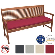 Bankpolster Bankauflage Sitzkissen Gartenbank-Auflage Sitzpolster Polsterauflage