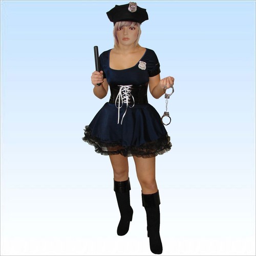 Sexy kostüm polizistin - sexy,