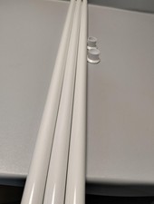 1Stück Duschstange Ohne Bohren Duschvorhangstange Teleskopstange für Schränke,