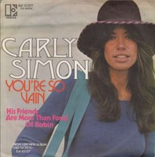 Carly Simon You're So Vain 7"