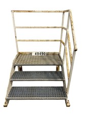 Stahl Podestleiter Podesttreppe Plattformtreppe Treppe Plattformleiter 49490