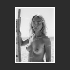 Vintage Fotoabzug SW Frau DDR