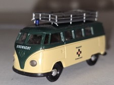 Brekina VW Volkswagen T1 Bulli, Krankenwagen, H0 1:87, selten Sammler Alt