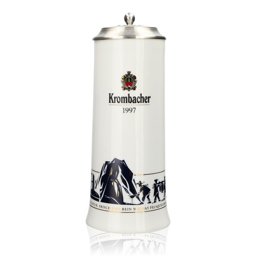 Krombacher bierglas jahreskrug - bierglas,