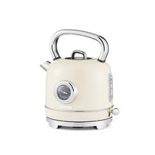  GEEPAS 1,8L 3000W Wasserkocher Vintage Kabellos Schnellkochen 360° Retrovive