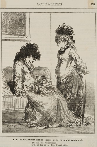 Cham karikatur - (1819-1879),,