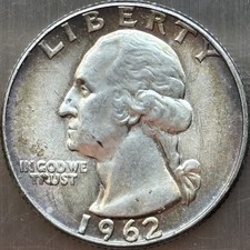 Silbermünze USA Washington