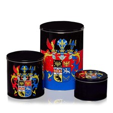 Vorratsdosen Set Cloer-90004 mit geprägtem Ostfrieslandwappen Gebäckdosen