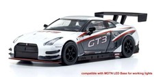 NISSAN R35 GT-R GT3 - MOTN LED Base compatible  - NISMO - Kyosho 1:64