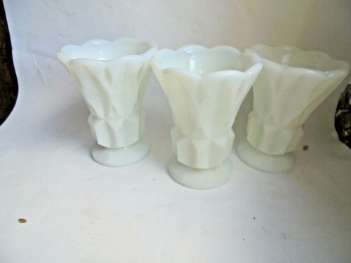 Kleine glasvase vase - 3x, art