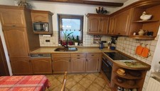 Küchenblock Front Massivholz