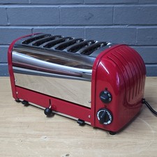 Roter Dualit Edelstahl und