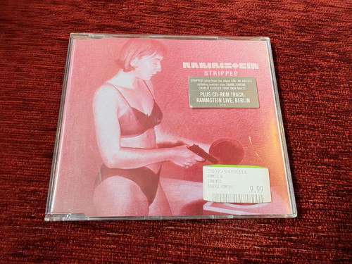 Rammstein stripped cd 1998 - stripped,