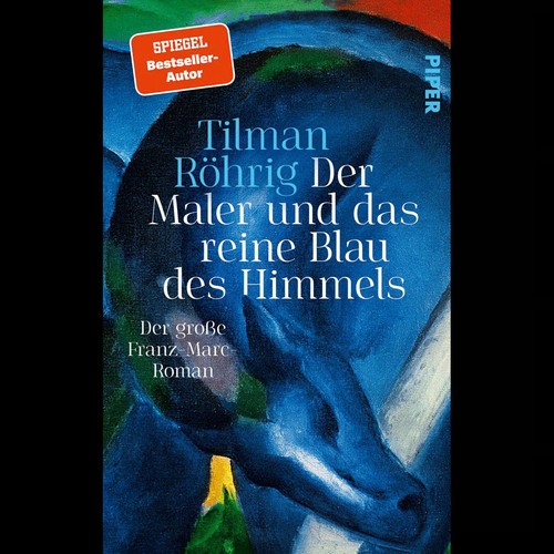Der maler und - das, blau