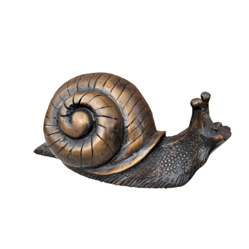 Bronze schnecke schnecken - schnecke,