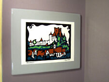 Zoltan Balogh Emailbild Schloss Reisensburg Günzburg Emaille Bild Email Wandbild