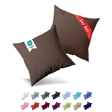 2er Pack Jersey Kissenbezug