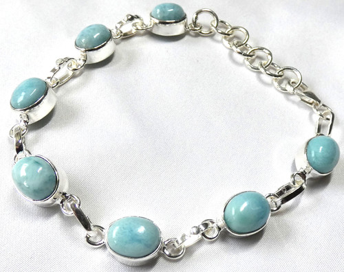 Larimar armband 925 - larimar,