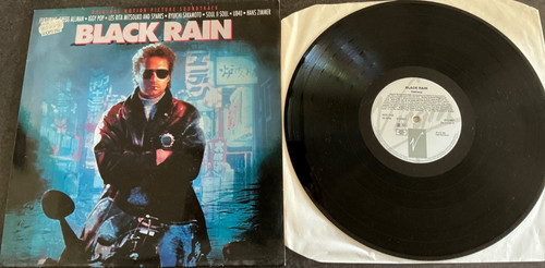 Black rain soundtrack vinyl - rain,