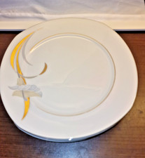 Winterling Marktleuthen Bavaria 4 Speiseteller, goldmotiv