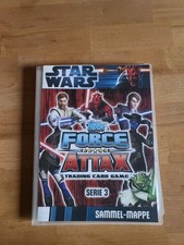 Star Wars-The Clone Wars Force Attax Serie 3 + LE1 kompletts Album 