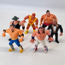 WWF Hasbro Wrestlin 6 Actionfiguren Vintage
