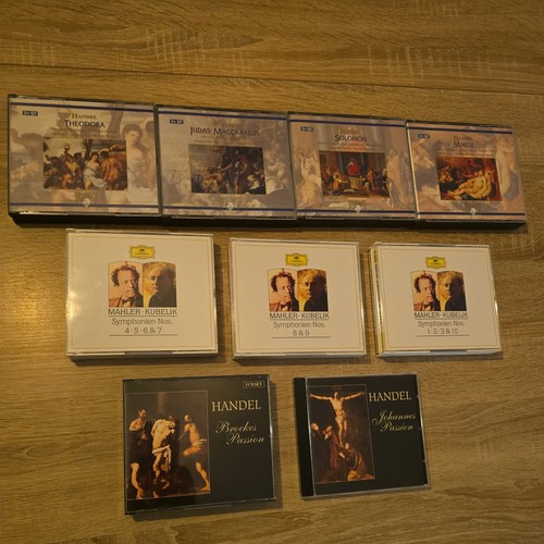 Mahler 10 symphonies - 23, cd's