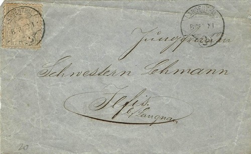 Langenthal brief 1873 nach - langenthal,
