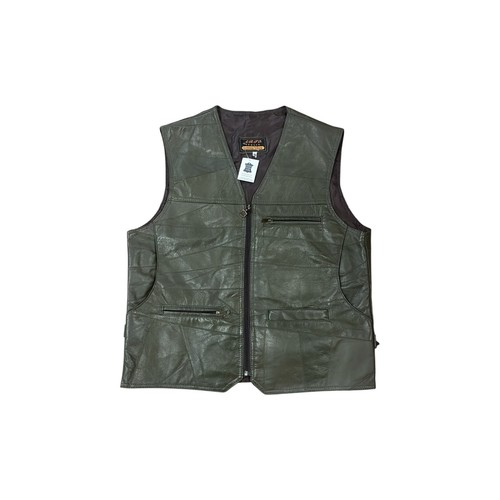 Lederweste weste patchwork - weste,,