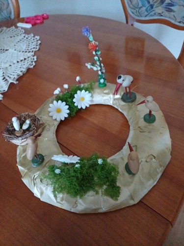 Hochzeitskranz storch - hochzeitskranz,