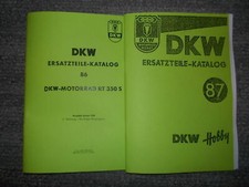 Ersatzteil-Katalog Krad DKW RT350S (86) & Roller DKW Hobby (87)