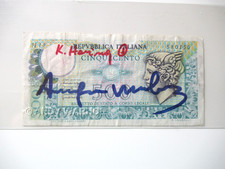 6 A.WARHOL/K.HARING: Echte