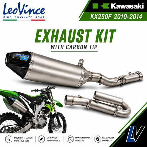 Kawasaki kx250f voll leo vince - kawasaki,