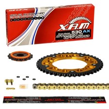 Honda CBR 1000 RR SC59 08-16 Kettenkit XAM gold SILENT Supersprox STEALTH