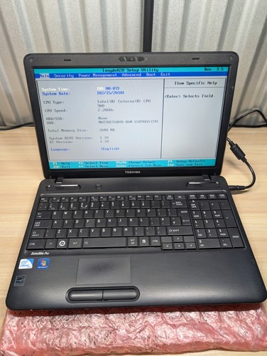 Toshiba satellite pro - toshiba, c650-18d