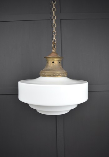 Antike art deco opalglas - antike,
