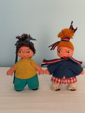 Vintage DDR Miniatur Puppen