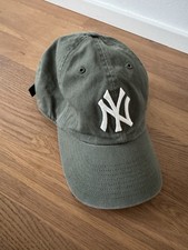 New Era Cap NY Damen khaki grün - getragen - super Zustand