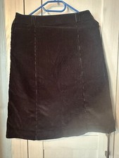 BENETTON CORDROCK KORD L 40 SCHWARZ BAUMWOLLE ELASTHAN TASCHEN