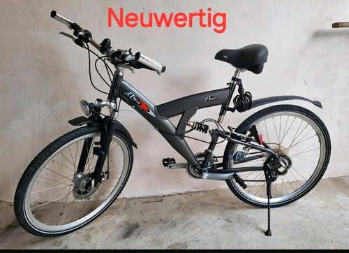 Fahrrad zoll anthrazit atb - fahrrad,