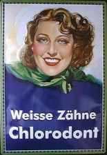 Chlorodont - weisse Zähne