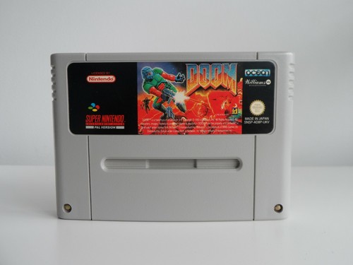 Doom super nintendo snes - nintendo,