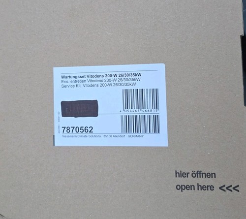 7870562 viessmann wartungsset - viessmann,