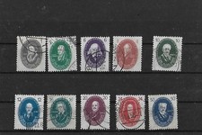 Briefmarken DDR Mi 261-270 von 1950 gestempelt